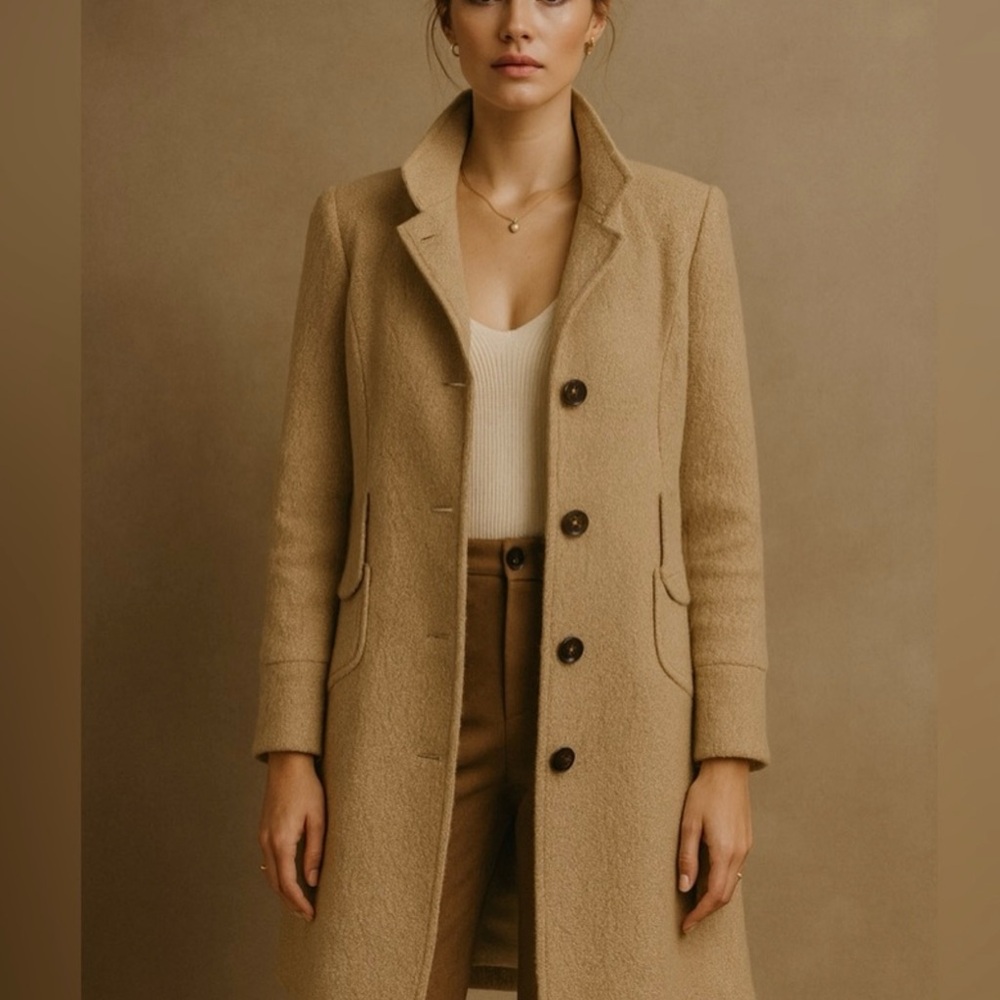 Zara Classic Trench Coat Tan Women’s Medium